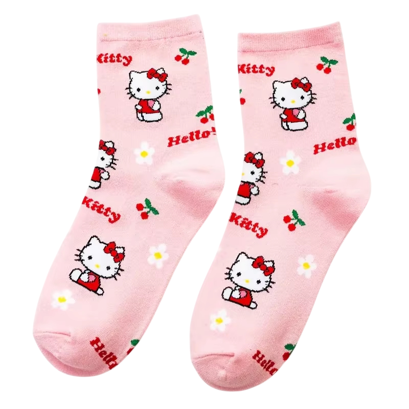 Hello Kitty Sweet Cherry Socks