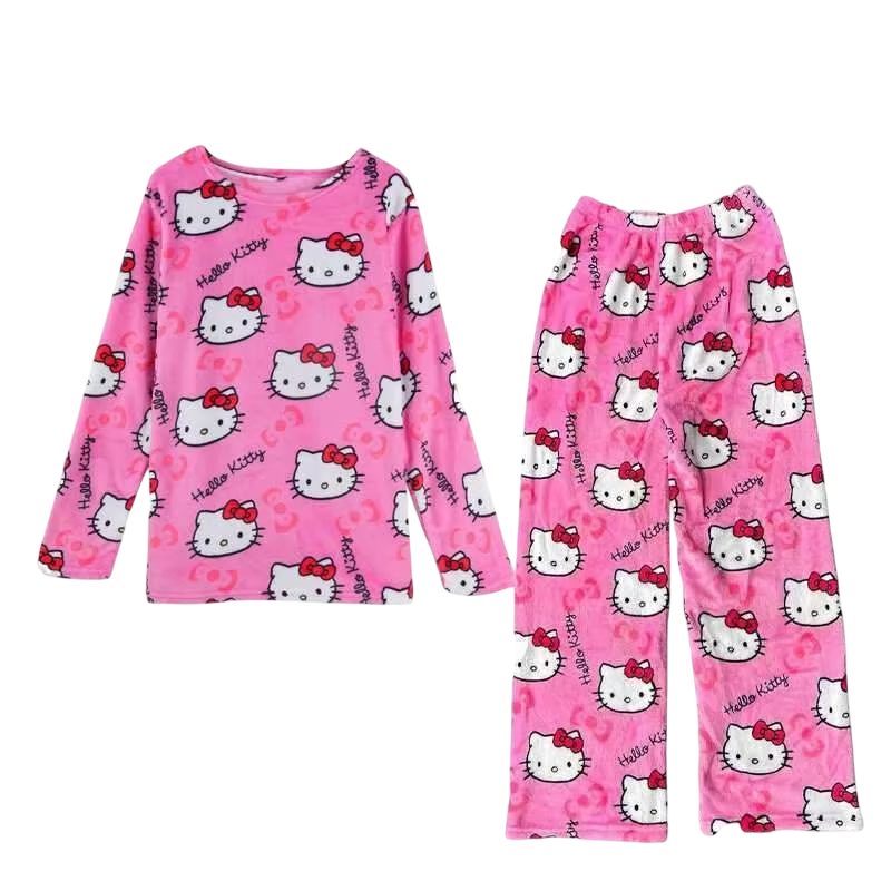 Hello Kitty Cozy Pajama Set