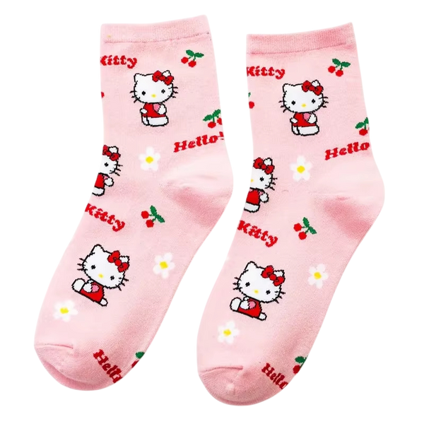 Hello Kitty Sweet Cherry Socks