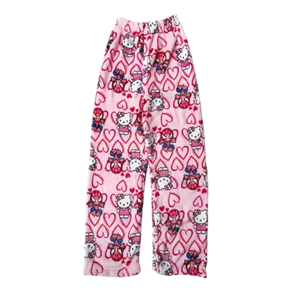 Hello Kitty Fuzzy PJs